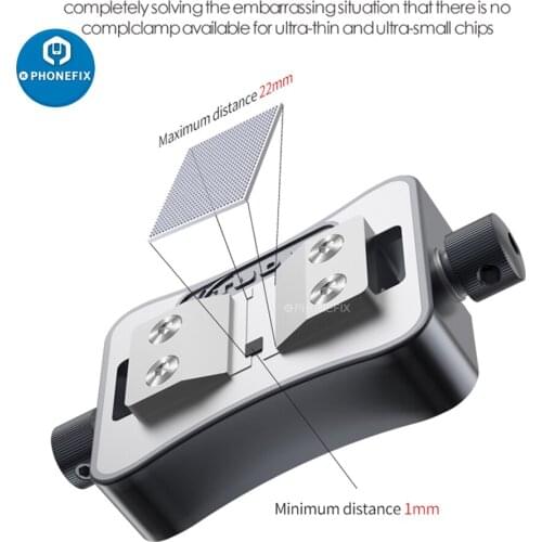 Tuoli TL-15A Universal IC Glue Remove Fixture Phone IC CPU Repair Holder Motherboard Soldering Clamp for IPhone Repair Tool