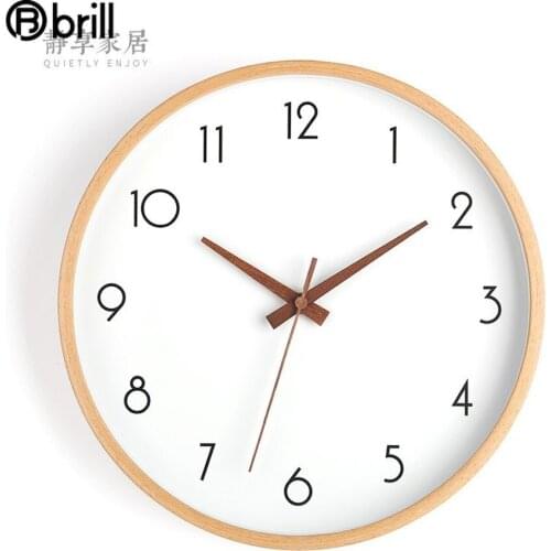 Japanese Style Large Wall Clock Modern Kitchen Clocks Wall Watch Home Silent Clocks Wall Home Decor Living Room Reloj De Pared