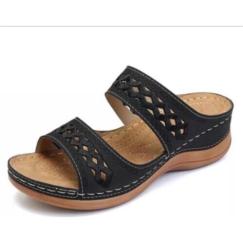 Women Sandals Fashion Wedges Shoes For Women Slippers Summer Shoes With Heels Sandals Flip Flops Women Beach Casual Shoes