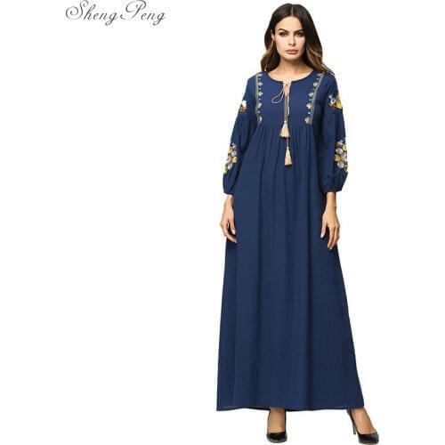 Female Abaya long dresses fashionable women Islam clothing elegant bodycon Kaftan Turkish Muslim women dress Q516