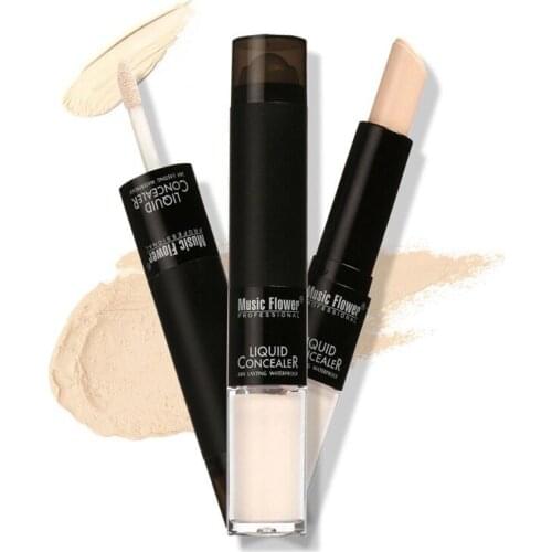 1 Piece Makeup Concealer Cream Foundation Cover Skin Face Contour Concealer Cosmetics Double Head Face Eye Lip Concealer Stick