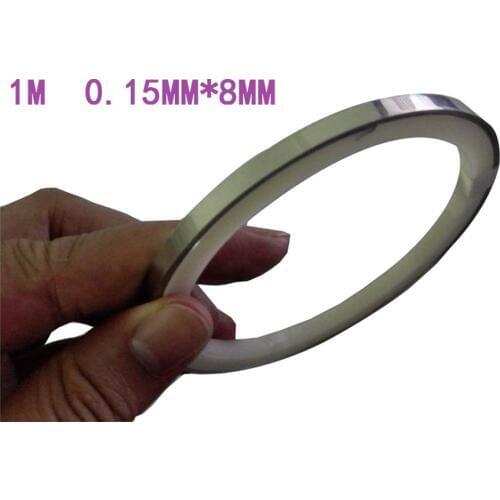 10M 8mm x 0.15mm Ni Nickel li-ion cell plated steel strip tape sheet for 18650 battery welding DIY pack assembly