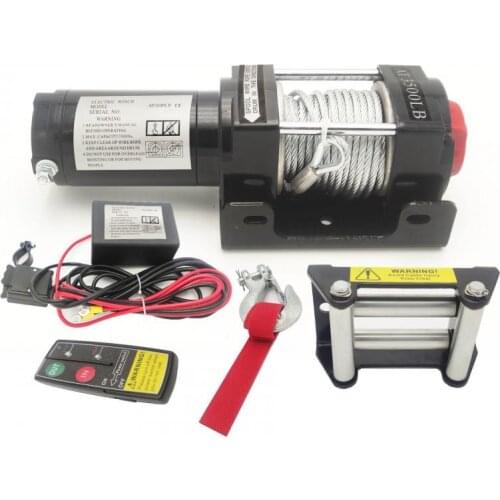 12v/24v 3500 lbs electric winch car electric winch ATV winch