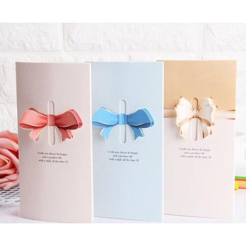 30pcs Mix Color DIY Rosette Wing Heart-shaped Greeting Card Message Blessing Card For Graduation Mother Father Day Valentines