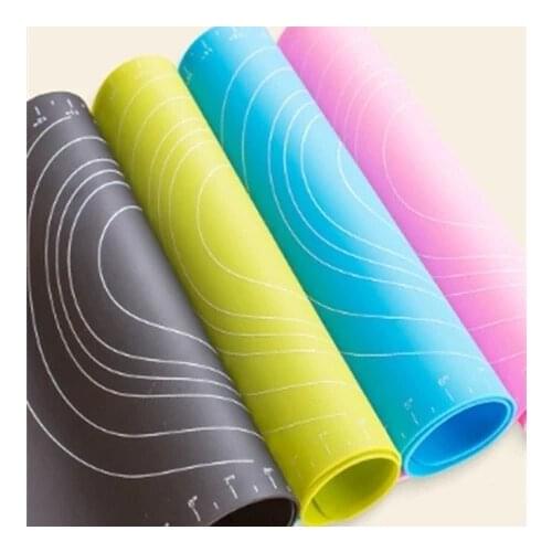 70x70CM Non-Stick Large Size Silicone Baking Mat Pad Baking Sheet Glass Fiber Rolling Dough Tool