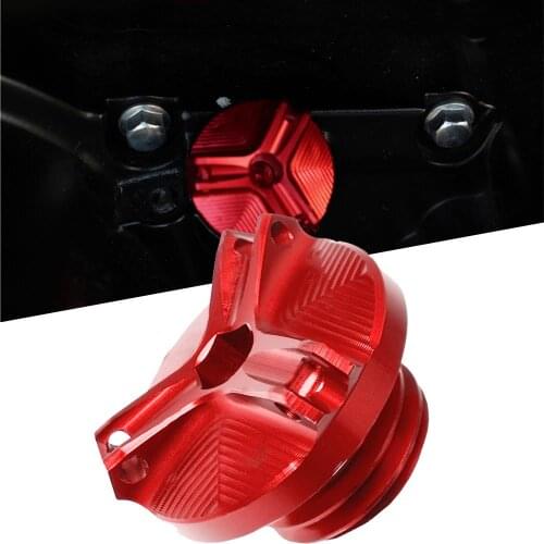 Motorcycle Aluminum Engine Oil Cup Plug Cover Motorbike Oil Filler Cap For Triumph Trident 660 2021 Trident 750 900 Trident660