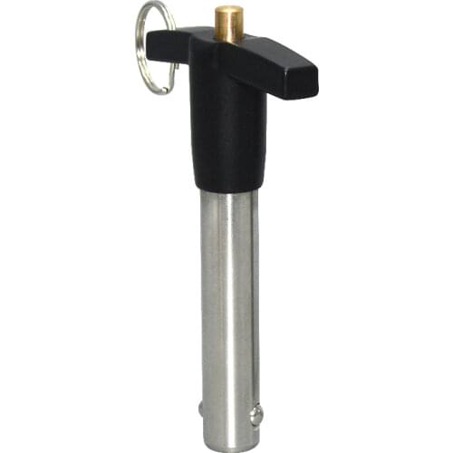 MQJMJX Diameter 8mm Clamp Lock Pins Self-locking Ball Lock Pin with T-Handle Safety Lock Pin