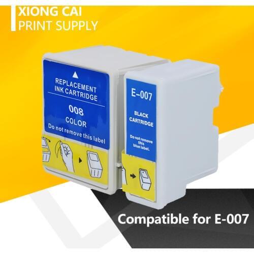 T007 T008 Ink For Cartridge Compatible T-007 T-008 For Epson Stylus Photo 900 1270 1280 1290 1290S Inkjet Printer Cartridges