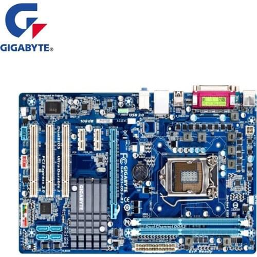 For Gigabyte GA-P61-DS3-B3 P61-DS3-B3 Motherboard LGA 1155 For Intel H61 Used Desktop Mainboard USB2.0 SATA2 PCI-E X16