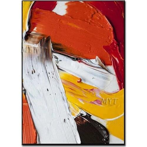 A Variety Of Colors Of Hand-Painted Abstract Oil Painting Wall Art Home Decor Picture Modern Oil Painting On Canvas Beautiful