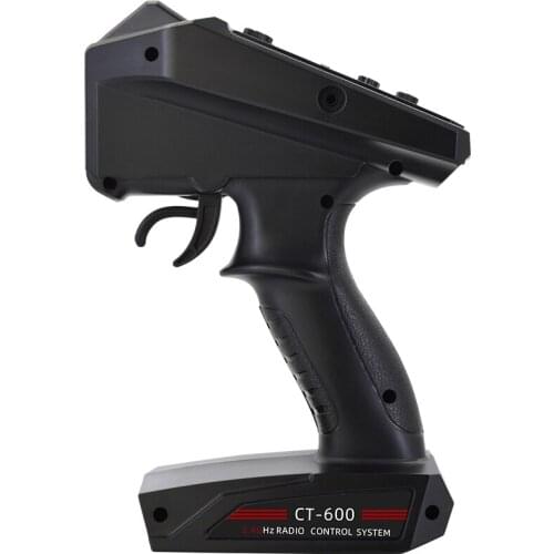 HotRC CT-600 2.4GHz 6CH FHSS One-handed Control Radio Transmitter for RC Car Boat Tank Racer Drone Quadcopter Accessories Parts