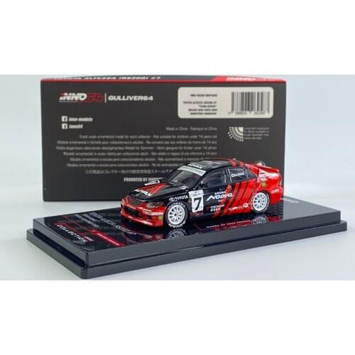 INNO Car1:64 TOYOTA ALTEZZA RS200 #7 Collection Metal Die-cast Simulation Model Cars Toys