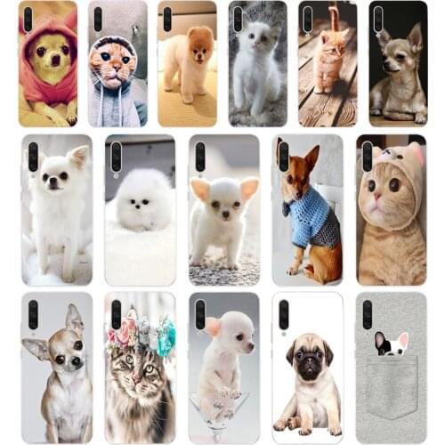 008FG Chihuahua Dog Puppy Soft Silicone Tpu Cover phone Case for xiaomi redmi 9 9A Note 9 9s Pro MI 9 9T SE Lite