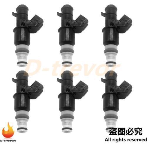 Set of 6 NEW OEM Fuel Injectors 16450-RAA-A01 For 2005-2011 Honda Accord CR-V Element 2.4L 16450RAAA01