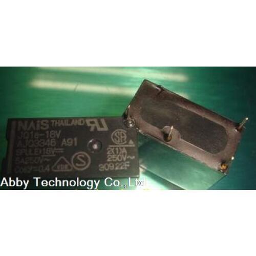 100% New andoriginal relay 10pcs/lot JQ1A-18V AJQ3346 4PIN/18V/5A/ Free Shipping