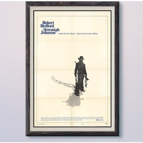 N174 JEREMIAH JOHNSON Vintage Classic Movie Wall Silk Cloth HD Poster Art Home Decoration Gift