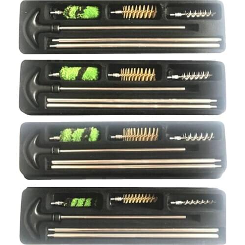 Gun Rifle Barrel Cleaning Kit /Air Rifle, pull through brush