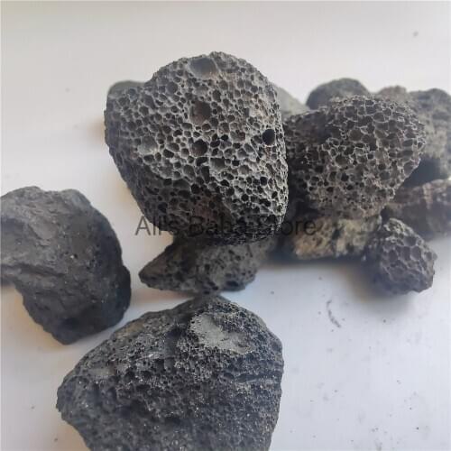 Natural Aquarium Fish Tank Filter Media Volcanic Rock Biological Ball Bio Filter Clear Water Decoration Honeycomb Filter Stone