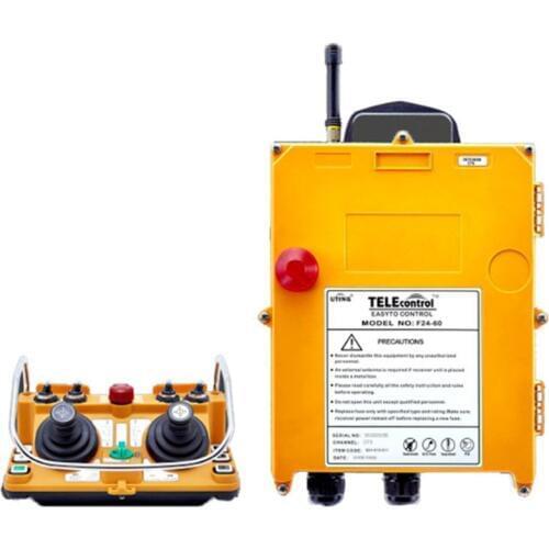 220/380v Original Wireless Industrial Remote Controller Electric Hoist Remote Control 1 Transmitter + 1 Receiver F24-60 Crane