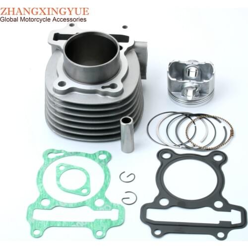 Scooter 150cc Big Bore Racing Cylinder Kit for SYM Symphony Sr125 Orbit 125 Jet 4 GR Arab XS 125cc 57.4mm 4 Stroke