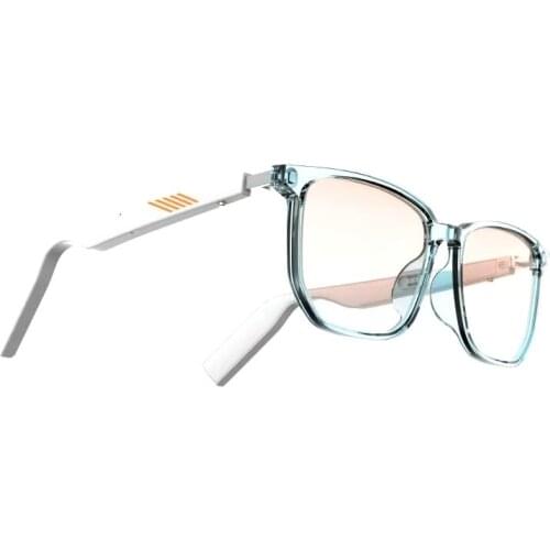 Smart Audio Blue Light Glasses Wireless Open Ear Speaker with Bluetooth Connectivity for Gaming Meeting Traveling Driving