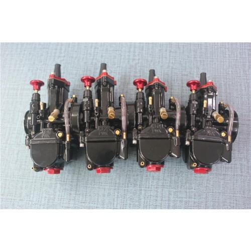 4 Size 28 30 32 34 Mm Universal Mikuni Carburetor Parts Scooters With Power Jet Motorcycle Atv Bike Carb Carburetor