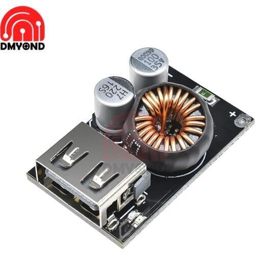 Fast Quick Charger USB Module QC2.0 QC3.0 Board High Efficiency DC-DC Step Down Buck Converter 10V-32V To 3.8V-12V Mobile Phone