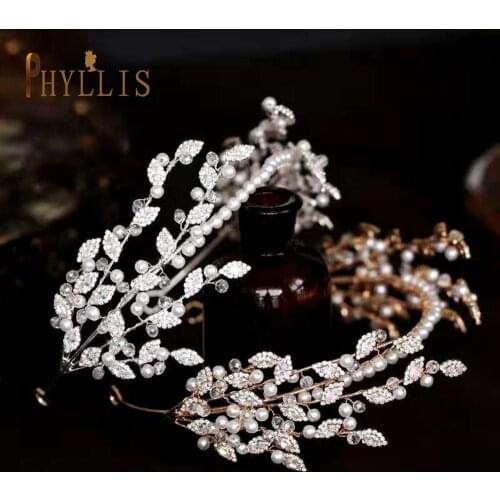 A115 Luxury Zircon Headbands Diadem Wedding Tiaras Hot Sale Wedding Headpiece for Women Headwear Fashion Queen Princess Tiaras