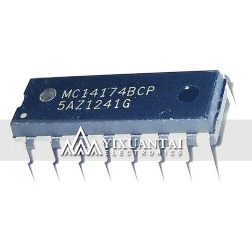 10pcs/lot 50pcs/lot 100pcs/lot Free Shipping! 100% New Original MC14174BCP MC14174 14174 DIP