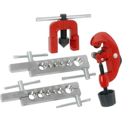 3-28mm Tube Cutter Flaring Tool Kit Tube Expander Expansion Mouthparts Pipe Cutter Reamer Device For Copper Tube Flaring Tools