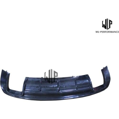 A3 High Quality Carbon Fiber Four Out Rear Lip Diffuser Car Styling For Audi A3 Notchback only 2013-UP