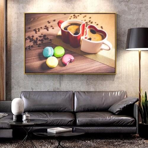 Artcozy Oil Canvas Painting coffee-cups For Home Decoration Wall Art