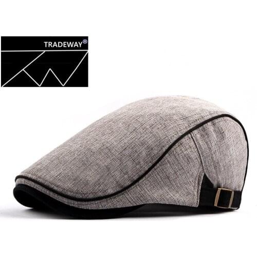 New Summer Outdoor Visor Cap 100% Cotton Berets For Men & Women Casual Peaked Caps M Label Solid Color Stylish Berets Hats