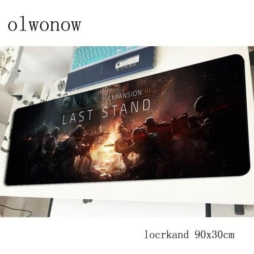 Tom clancys The Division pad mouse computador gamer mouse pad 90x30cm padmouse Professional mousepad ergonomic office desk mats