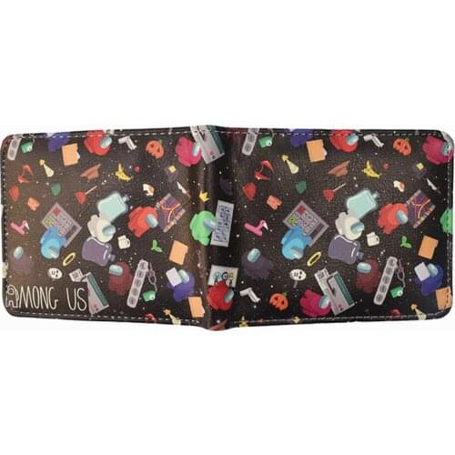 Hot GameCrewmate Impostor Wallet High Quality PU Leather Purse With Coin Pocket