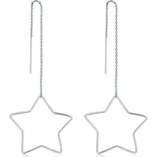 New women star Drop Earrings fashion long earrings 3.2g