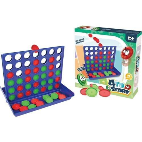 New 4 To Score Child Table Game Connect 4 Classic Grid Board Game Sports Entertainment Toys For Children Adult