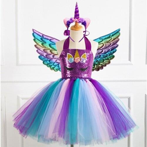 Girls Princess Dress Cosplay Sets Kids Party Toddler Christmas Halloween Costume For Children Cos Suits