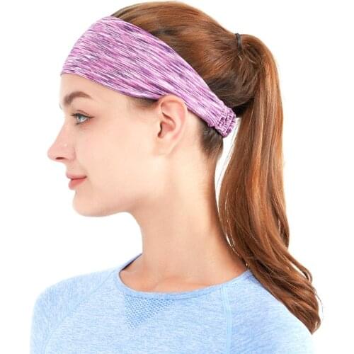 Sweat-absorbent Headband Breathable Elastic Fitness Hairband Sweat-absorbent Headband Breathable Elastic Fitness Hairband