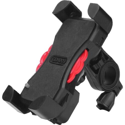 Motorcycle Handlebar Rearview Mirror Mount Dual USB Ports Phone Bracket Stand Car Accessories Interior