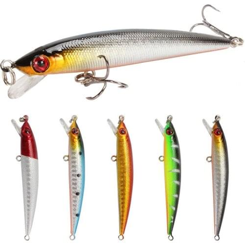Fishing Lures Minoruya Bait 8.5cm / 6.2g Plastic Fake Bait Simulation Bionic Bait Hard Bait Fishing Gear Soft Plastic Lures