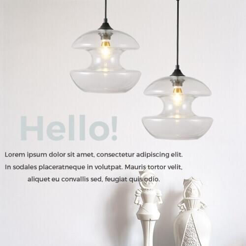 Nordic Pendant Lights Globe Chrome Lamp Glass Ball Pendant Lamp Lustre Suspension Kitchen Light Fixture E27 Home Lighting