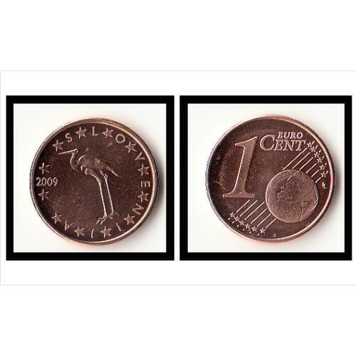 Slovenia 1 Euro Cent Coin Europe New Original Coins Unc Commemorative Edition 100% Real Rare Eu Random Year