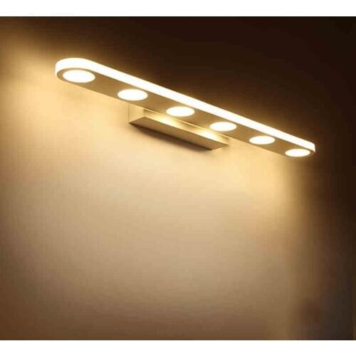 LED Wall Lamp Mirror front lamp LED Mirror Front Wall Lights simple modern bathroom makeup mirror toilet Bedroom ZM1107