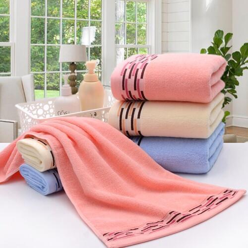 High quality Fashion (3pcs/Lot) Bath Towel Set 70cm*140cm & 2*34cm*74cm 100% Cotton Bath Towel Piece Set Face Towel Wholesale