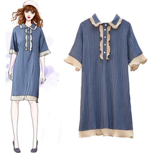 Летние платья больших размеров YUZACDWX China At AliExpress