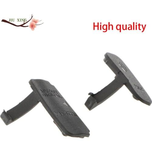 2x Interface Rubber Cover for Canon EOS 600D USB Port Cap Skin Door Lid Protector Plastic Material Repair Part Camera Accessory