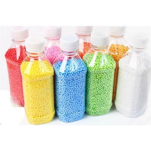 300ml Fashion Decorative Ranbow Assorted Color Polystyrene Styrofoam Filler Foam Mini Beads Balls DIY Decoration