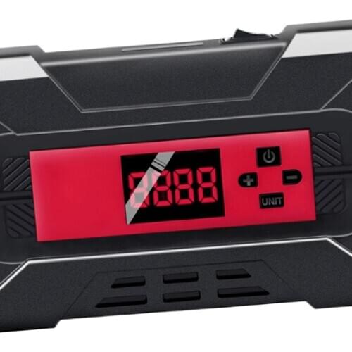 70L/min. Tyre Inflator, 12V Portable Digital Air Compressor Tyre Pump Fast