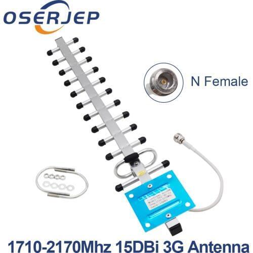 New 3g 4g Antenna 15dbi 3g Yagi Antenna 4g 3g Outdoor Antenna 4g Lte External Antenna With N Female For Signal Repeater Booster